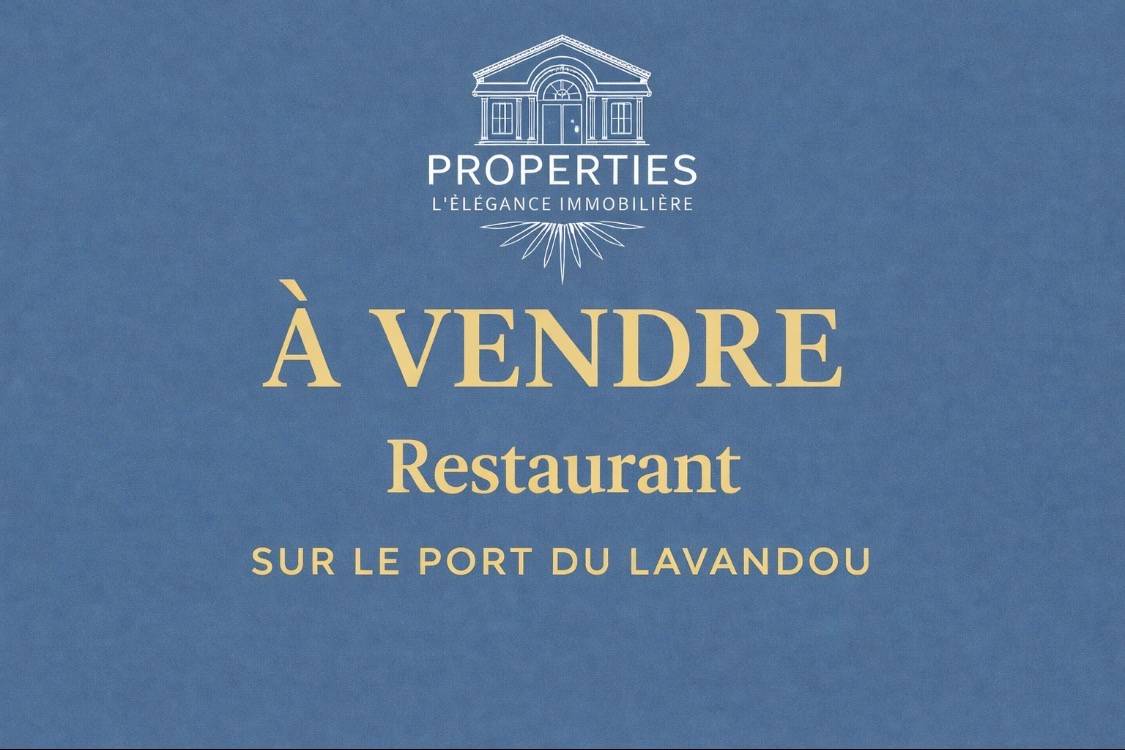 À vendre au Le Lavandou restaurant en première ligne port avec grande capacité d’accueil et exploitation immédiate