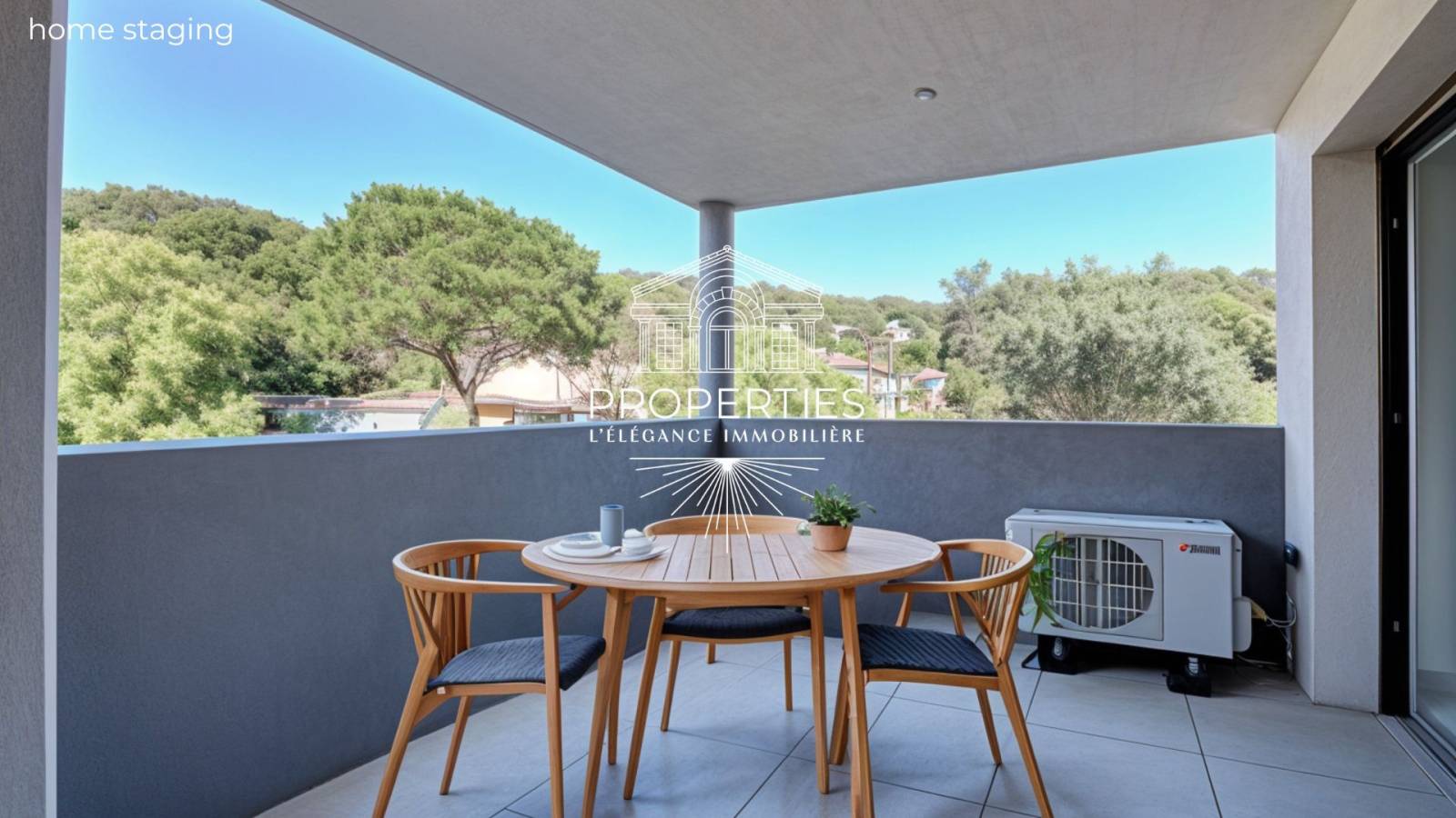 EN VENTE à Bormes-les-Mimosas, appartement moderne en angle avec terrasse couverte et parking privatif