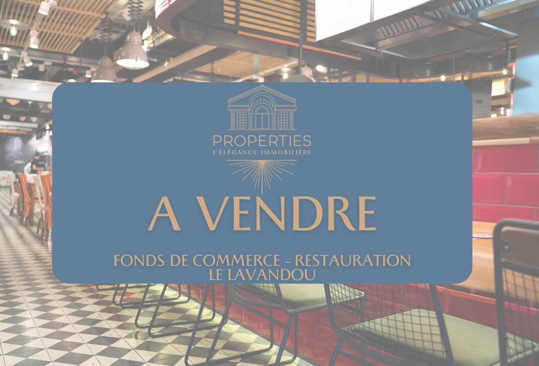 À vendre au Lavandou restaurant rapide avec clientèle à l’année et forte fréquentation touristique