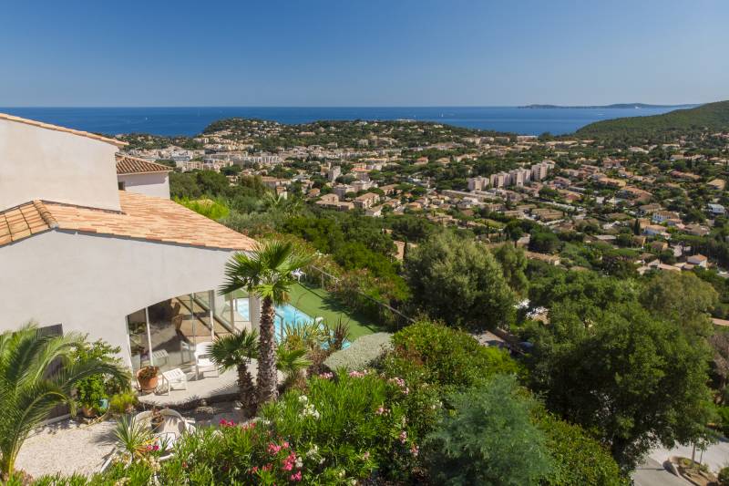 Vue mer panoramique Cavalaire-sur-Mer PACA