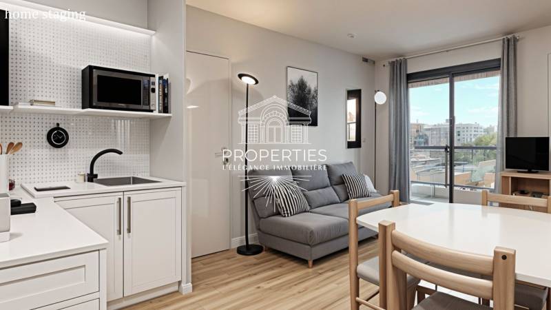 Mise en vente exclusive au Lavandou d’un T2 cabine avec balcon terrasse et 6 couchages possibles