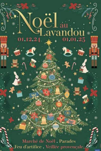 Marché de noel au Lavandou Var 