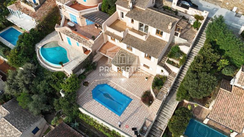 villa au calme avec magnifique vue mer à Pramousquier Lavandou