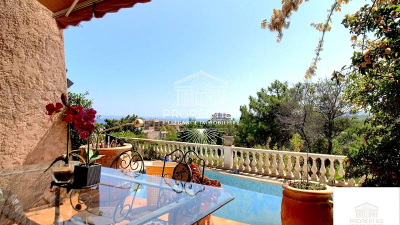 maison avec terrasse exposée plein sud au Lavandou